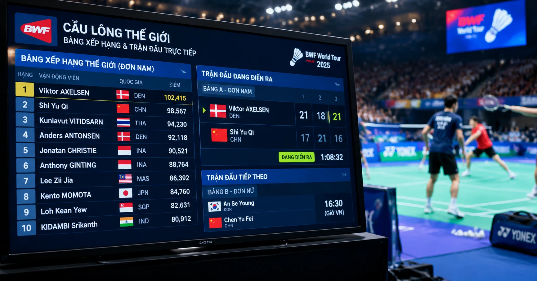 Bảng xếp hạng cầu lông thế giới 2015 BWF – Cập nhật chi tiết và phân tích - image 2